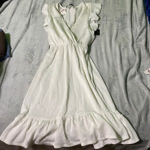 White dress size small